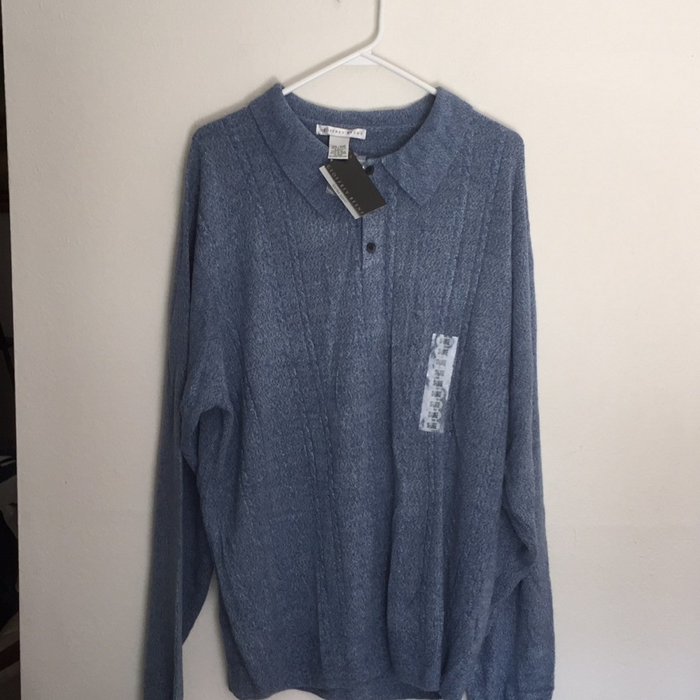 Geoffrey Beene Sweater Shirt NWT size XXL